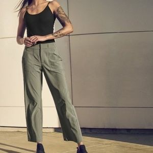 Athleta Olive Cropped Pants